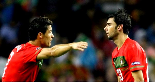 Helder Postiga i Cristiano Ronaldo; foto: Reuters Helder Postiga i Cristiano Ronaldo; foto: Reuters