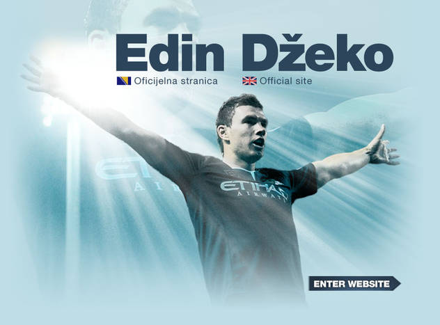 Edin Džeko website Edin Džeko website