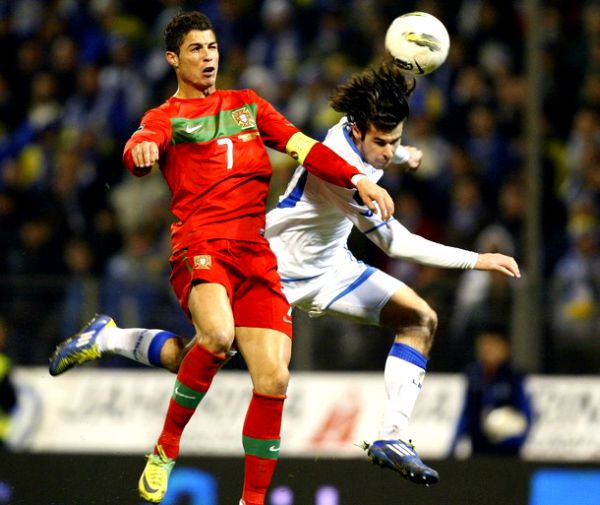 Adnan Zahirović odlično parirao Ronaldu; foto: Reuters