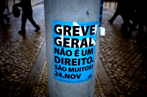 Generalni štrajk u Portugalu Generalni štrajk u Portugalu