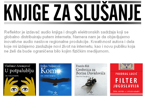 Knjige za slušanje Knjige za slušanje