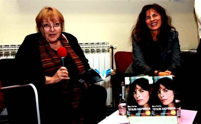 Dubravka Ugrešić i Mira Furlan Dubravka Ugrešić i Mira Furlan