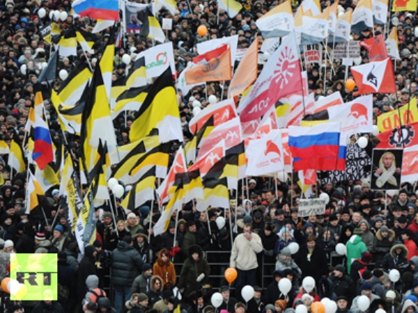 Desetine hiljada ljudi okupilo se u glavnom gradu Rusije na protestu