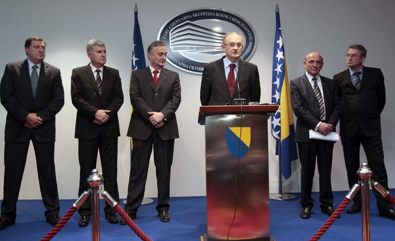 Na dana&scaron;njem sastanku stranačkih lidera &scaron;est vladajućih stranaka u BiH je postignut dogovor o formiranju Vijeća ministara/ Foto: DEPO PORTAL