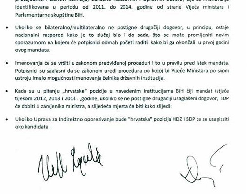 sporazum hdz-sdp sporazum hdz-sdp