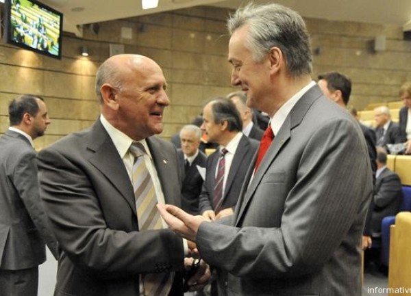 Sulejman Tihić i Zlatko Lagumdžija/ Foto: informativno.net