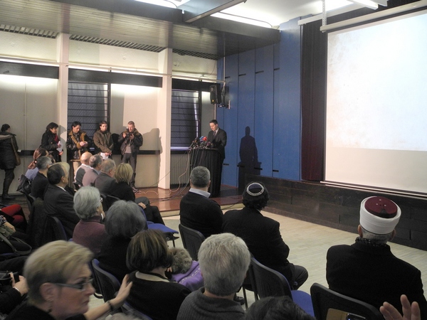 Položeni vijenci na starom jevrejskom groblju 'Borak'