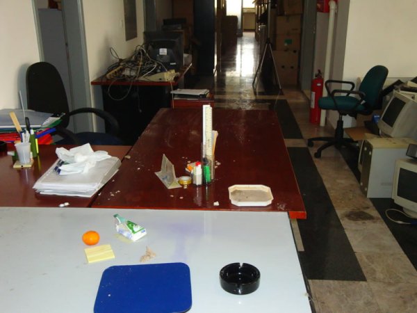 Poplavljeni uredi Gradske uprave Mostar