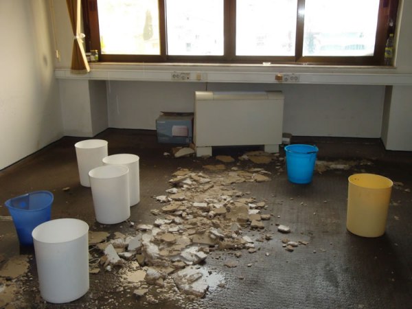 Poplavljeni uredi Gradske uprave Mostar