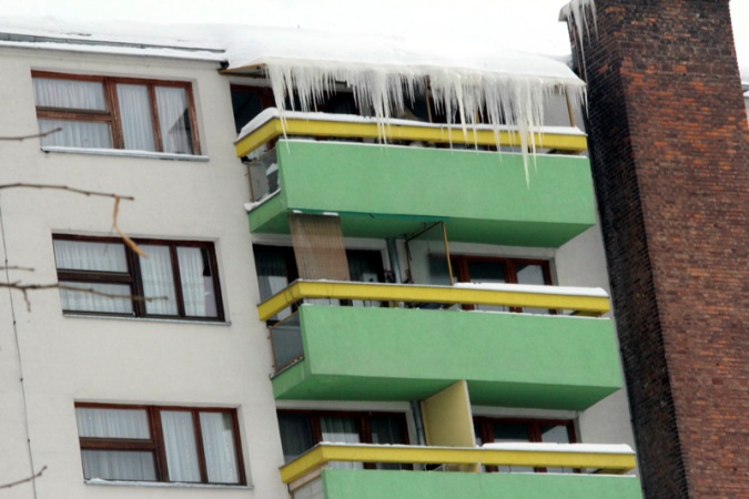 Ledenice na neboderu na Grbavici