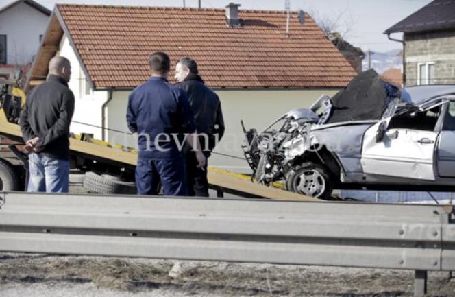 Udes na brzoj cesti Ilidža-Blažuj/ Foto: Dnevni avaz