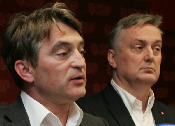 Zlatko Lagumdžija i Željko Kom&scaron;ić/ Foto: DEPO PORTAL