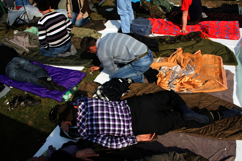 Protest boraca ispred Parlamenta BiH