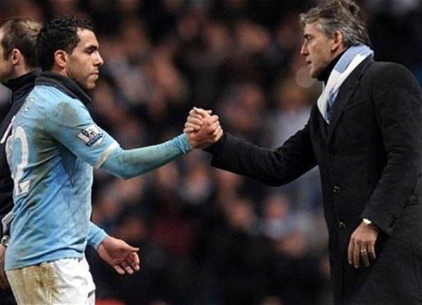 Mancini i Tevez