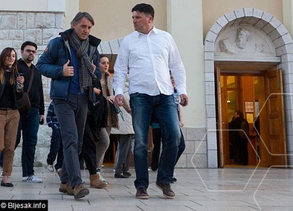 Roberto Mancini u Međugorju/ Foto: Bljesak.info