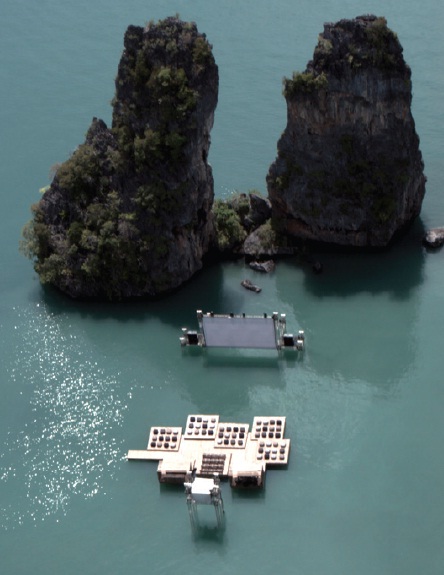 plutajuće kinu na Tajlandu