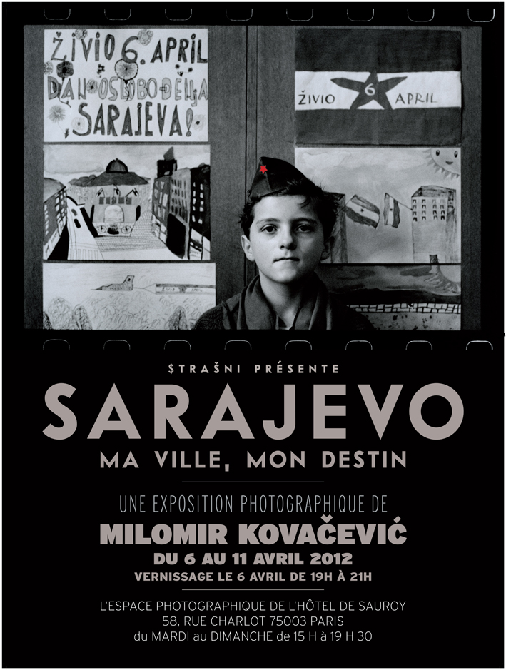 Milomir Kovačević Stra&scaron;ni- izložba u Parizu