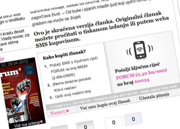 casopis forum naplata