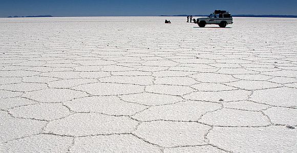 Jezero Salar de Uyuni u Boliviji