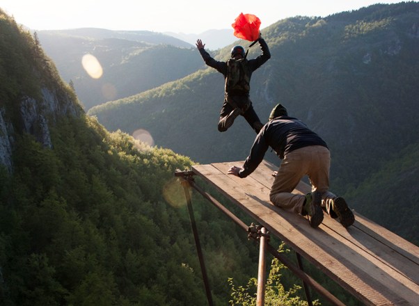 base jump vodopad skakavac