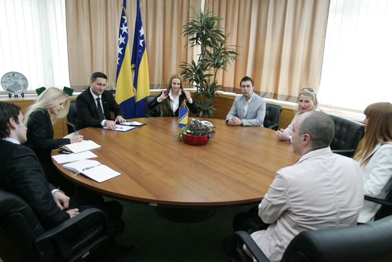 Denis Bećirović primio delegaciju Eurosonga