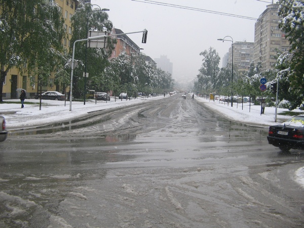 Sarajevo prekrio snijeg, 14. maj/ Foto: DEPO PORTAL