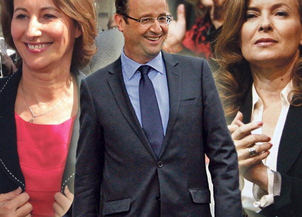 Francois Hollande i žene Francois Hollande i žene