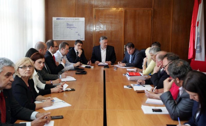 Predsjedni&scaron;tvo SDP-a sjednica/ Foto: DEPO PORTAL