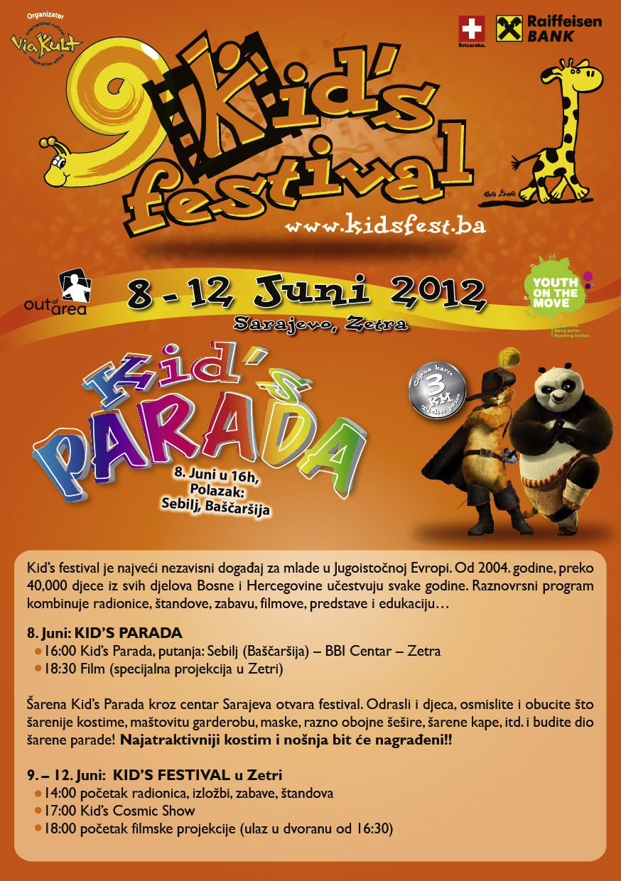 Kid's festival 2012 u Sarajevu