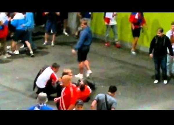 ruski huligani na Euru