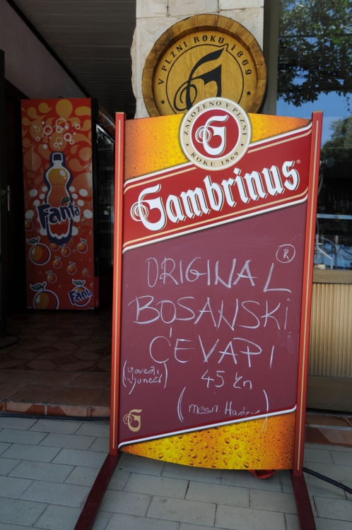 bosanski cevapi u dalmaciji