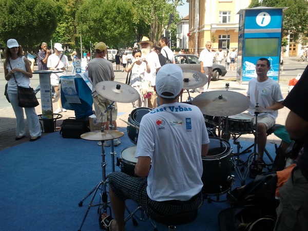 Ulična akcija u Banjaluci povodom Eko regate