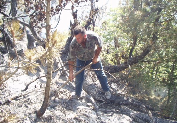 ga&scaron;enje požara na Bjela&scaron;nici