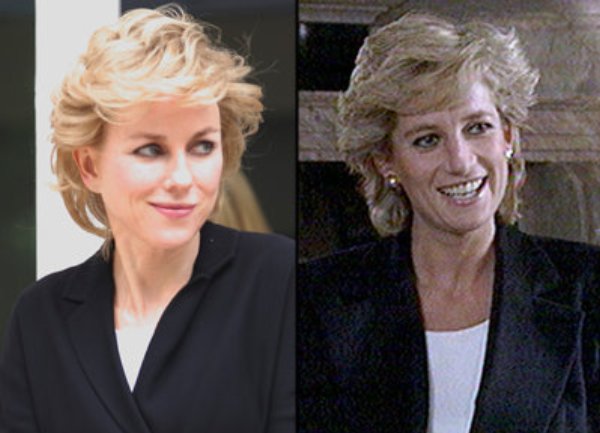 Naomi Watts i Lady Di