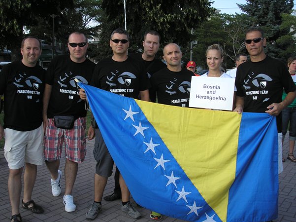 Nastup reprezentacije BiH u paraglajdingu na EP