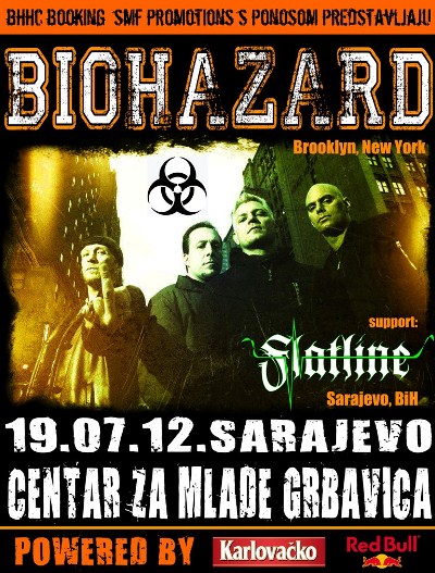 biohazard sarajevo plakat
