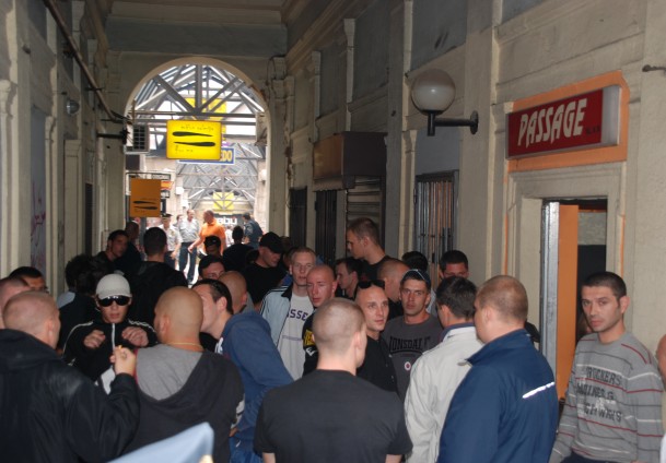 sukob navijača Maribora i Željezničara