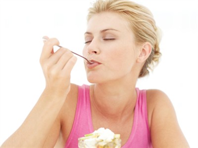 Sladoled od breskve s votkom