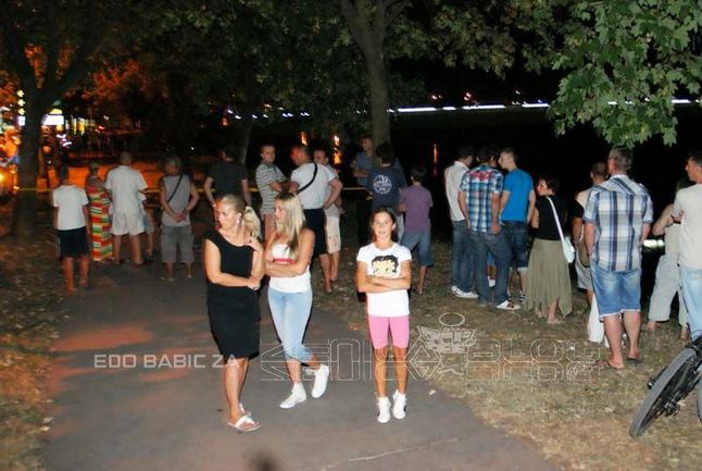 taxi u zenici sletio u rijeku bosnu