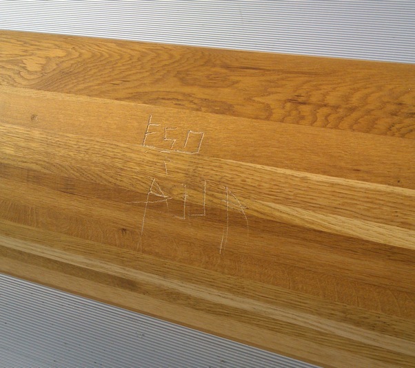 Vandalizam na mostu Festina Lente