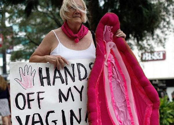 vagina protest