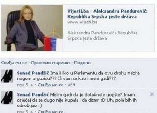 Senad Pandžić o Aleksandri Pandurević naslovna