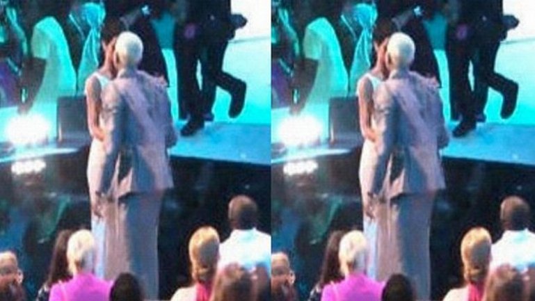 Rihanna - Chris Brown poljubac