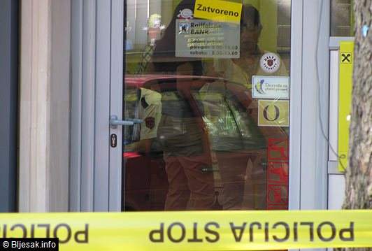 pljačka Raiffeisen banke u Mostaru