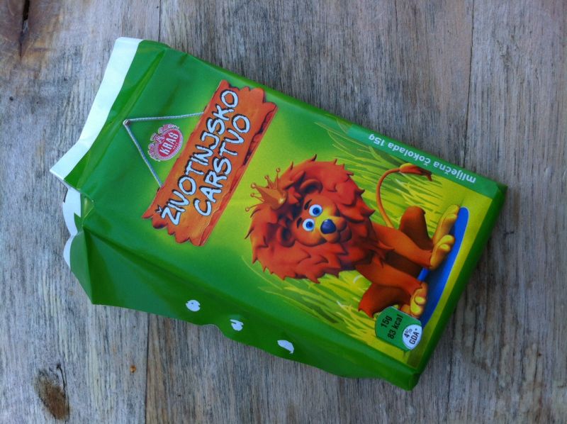 crv u čokoladici Životinjsko carstvo