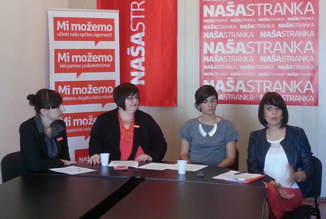 Kandidatkinje za načelnice iz reda Na&scaron;e stranke