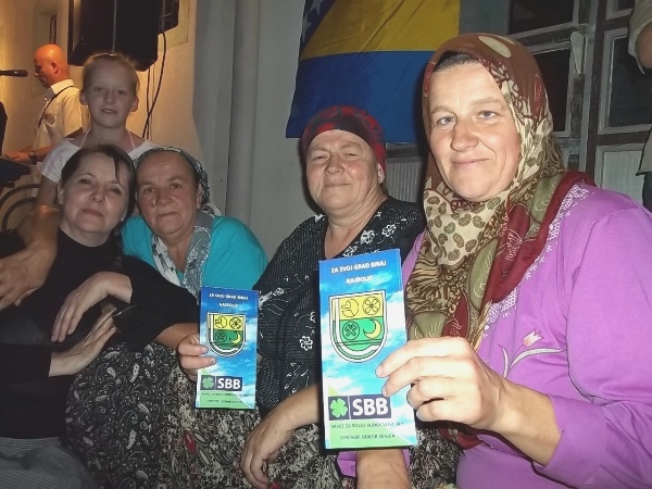 Predizborni skup SBB BIH u Zenici Predizborni skup SBB BIH u Zenici