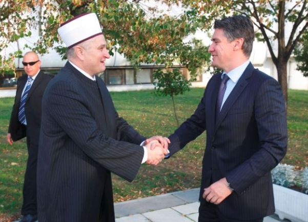 Aziz Hasanović sa Zoranom Milanovićem