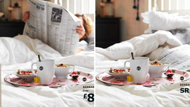 ikea izbrisala zene - saudijski katalog ikea izbrisala zene - saudijski katalog