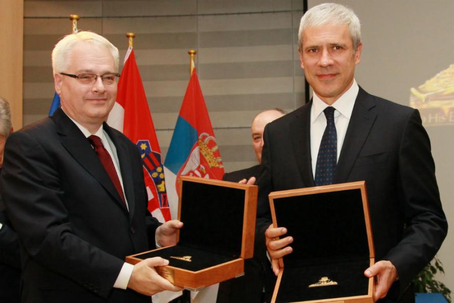 Josipoviću i Tadiću medalja za toleranciju Josipoviću i Tadiću medalja za toleranciju